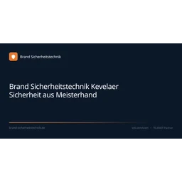 Brand Sicherheitstechnik Inhaber Stefan Brand Logo