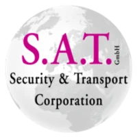 S.A.T. GmbH Security & Transport Corporation Logo